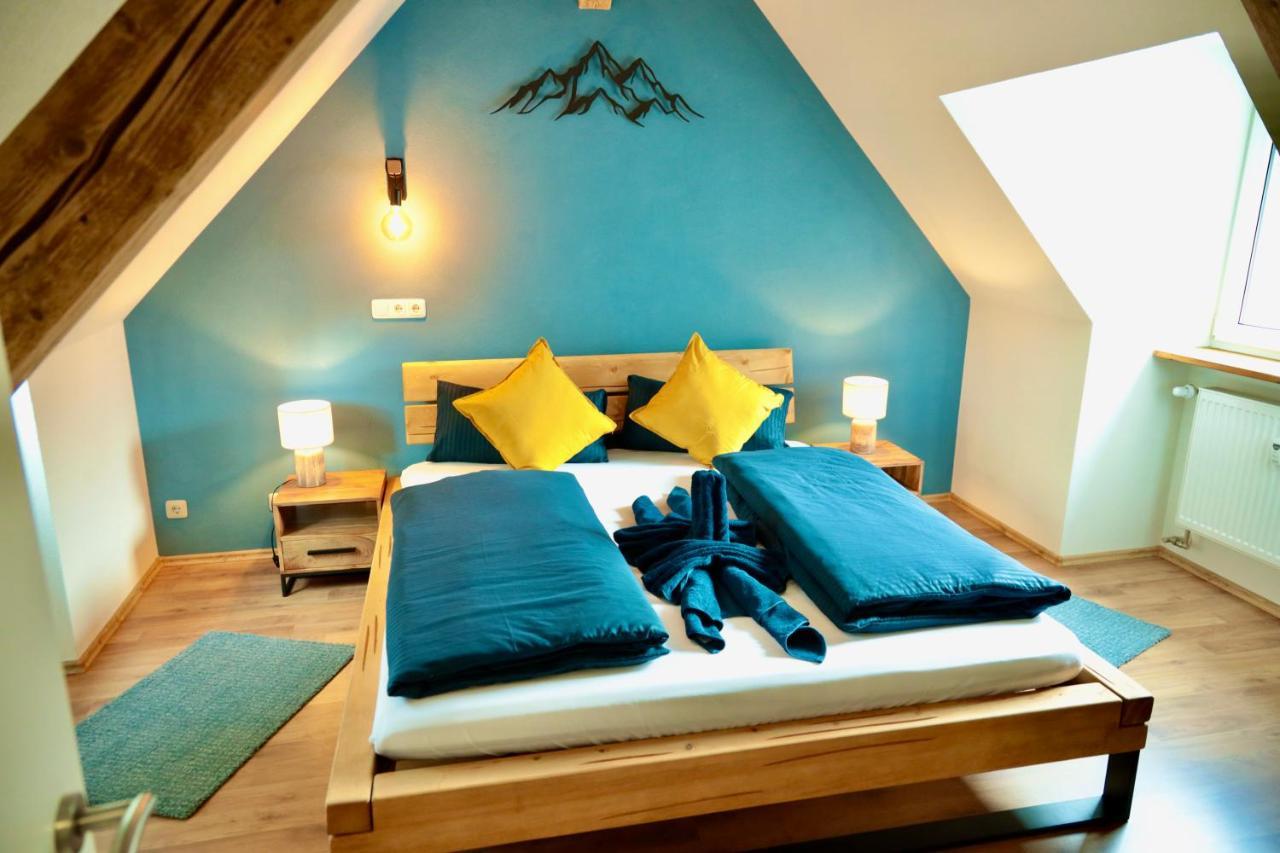 Ferienhaus Bergauszeit In Der Alten Post Нессельванг Экстерьер фото